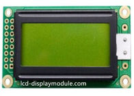 황록색 점 행렬 LCD 디스플레이 단위 8x2 특성 4bit 8bit MPU