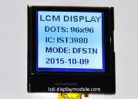 DFSTN 네거티브 96 x 96 LCD 디스플레이 단위 백색 LED 22.135mm * 22.135 mm 보기