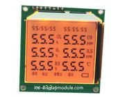 주황색 색깔 LED LCD 패널 스크린은 FSTN 세그먼트 단색 3.3V를 주문을 받아서 만들었습니다