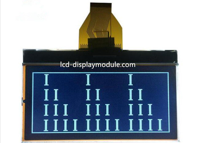 황록색 역광선을 가진 STN FSTN FFSTN 128x64 그래픽 LCD 단색 도표