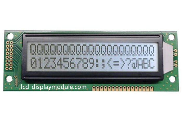옥수수 속 해결책 20x2 LCD 점 행렬 단위, 특성 Transflective LCD 디스플레이