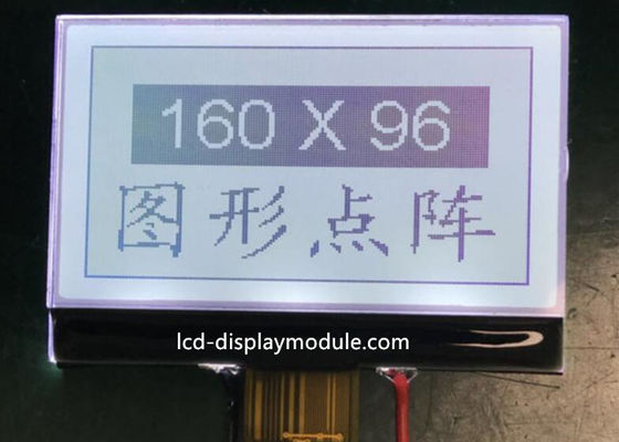 6 시 이 LCD 단위, 160 x 96 ISO 14001 백색 LED FSTN LCD 단위